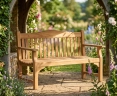 Tribute Teak 5ft Commemorative Bench – 1.5m