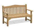 Tribute Teak 5ft Commemorative Bench – 1.5m