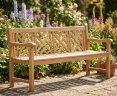 Princeton Chippendale Decorative Garden Bench – 1.8m