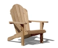 Adirondack Chair, Teak Wood