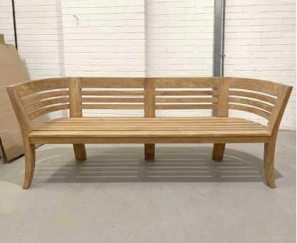 Kensington 4 Seater Teak Bench - Used: Good
