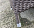 Riviera Rattan 1.6m Rectangular Dining Table - Used: Good