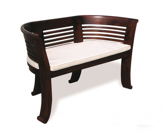 Kensington 2 Seater Bench Cushion Indoor - Two Seater Outdoor Bench Cushions