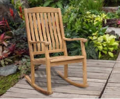 teak garden rocking chair