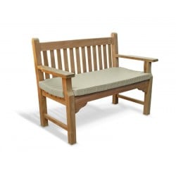solid wood garden bench
