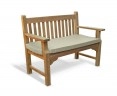 solid wood garden bench
