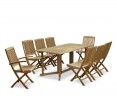Shelley Outdoor Drop Leaf Gateleg Folding Table and Chairs