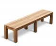 Chichester Teak Outdoor Backless Bench – 2m