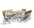 Bistro Table and 8 Chairs Set