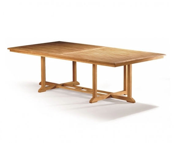 Hilgrove Teak Wood Rectangular Table – 1.2 x 2.6m