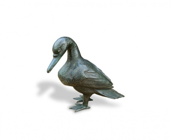 Medium Duck Brass Ornament