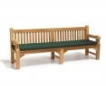 2.4m Outdoor Park Bench Cushion to fit Balmoral, Taverners, Tribute