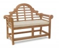 teak lutyens bench cushion