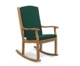 Outdoor Rocking Chair Cushion to fit Teak Garden Rocker