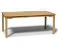 Sandringham Teak Outdoor Rectangular Dining Table – 1.8m