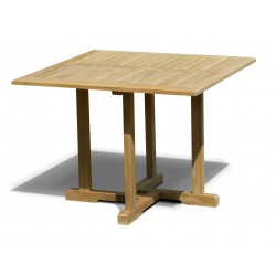 Canfield Teak Square Patio Dining Table – 1m
