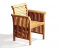 Aero Contemporary Teak Garden Armchair