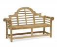 Lutyens-Style Bench, Teak – 1.65m