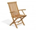 Ashdown Teak Folding Armchair