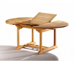 Brompton 1.2 - 1.8m Teak Extendable Table