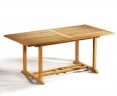 Hilgrove 6ft Teak Rectangular Outdoor Table – 1.8m