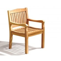 Hilgrove Teak Dining Chair with arms