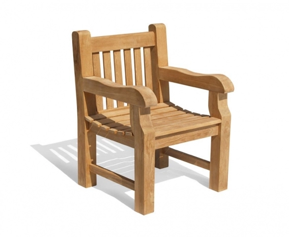 Balmoral Teak Hardwood Garden Armchair