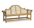 Lutyens-Style 1.95m Bench, Armchairs & Side Tables, Conversation Set