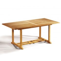 Hilgrove Teak 6 Seater Rectangular Table 1.8m