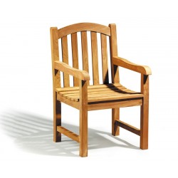 Clivedon Teak Dining Chair with arms