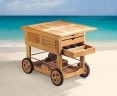 Drinks Trolley, Teak Wood