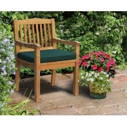 Hilgrove Teak Garden Armchair with cushion