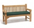 Balmoral Teak Dining Set w/ Rectangular 1.5m Table, Benches & Chairs
