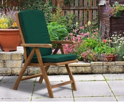 Brompton Extending 2 - 3m Table & 10 Bali Recliner Chairs