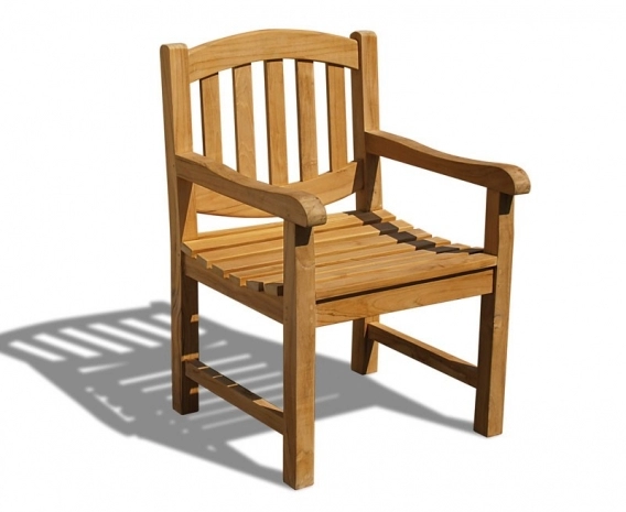 Ascot Teak Hardwood Outdoor Armchair