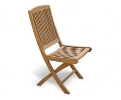 Rimini Wooden Garden Chair, Foldable Dining Chair