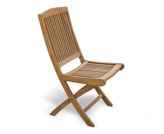Rimini Wooden Garden Chair, Foldable Dining Chair