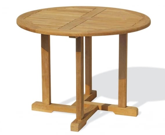 Canfield Teak Round Patio Table 1 1m Canfield Teak Round Patio Table 1 1m, Round Patio Tables Uk