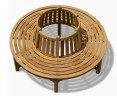 Circular Tree Seat, Teak Tree Bench, Round – 1.8m