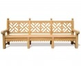 Chiswick Large Chinoiserie Decorative Garden Bench – 2.75m