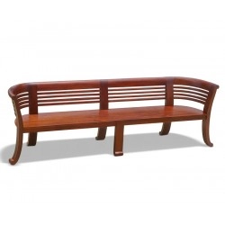 Kensington Large Indoor Deco Bench, Reclaimed Teak – 2.5m