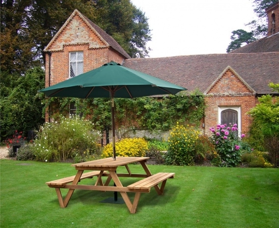 Luxury 6ft Picnic Bench, Teak Wood Pub Table – 1.8m