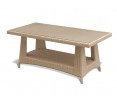 rattan outdoor coffee table