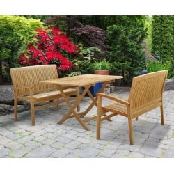 Rimini Bench and Table Set