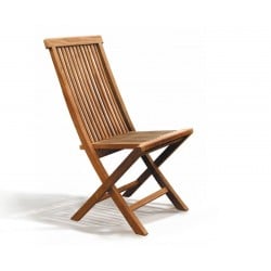 Rimini Rectangular 1.2m Table & 4 Ashdown Folding Side Chairs