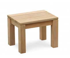 Chichester Teak Stool, Side Table, Shower Stool