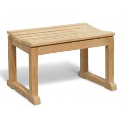 Westminster Wood Garden Stool, Teak Bathroom Bench
