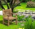 teak wooden armchair