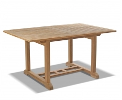 Hilgrove 5ft Solid Wood Rectangular Patio Table – 1.5m