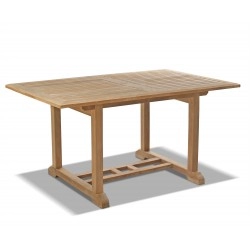 Hilgrove 5ft Solid Wood Rectangular Patio Table – 1.5m